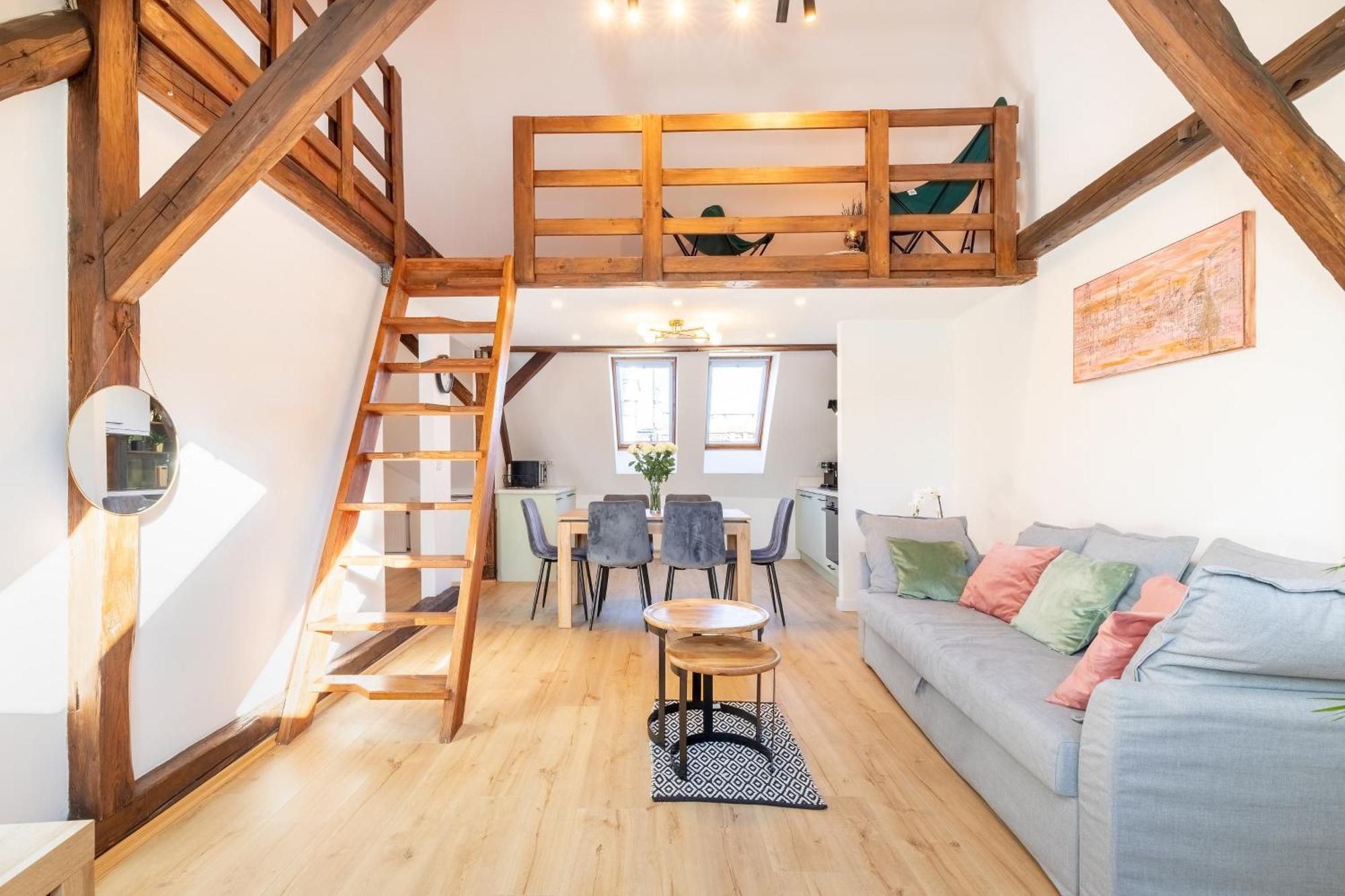 Apartment With Entresol Old Town Kraków Exteriör bild